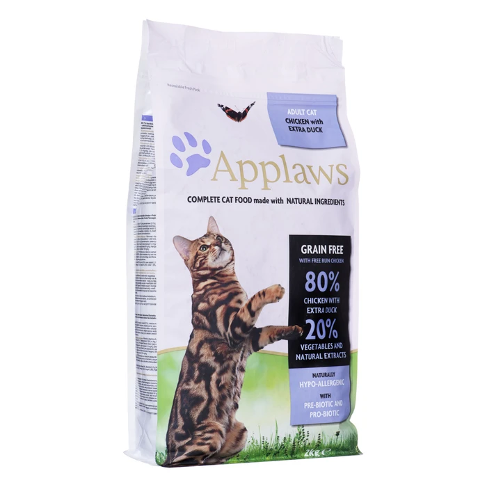 Ξηρά Τροφή Γάτας Applaws Cat Adult Chicken and Duck 2 kg
