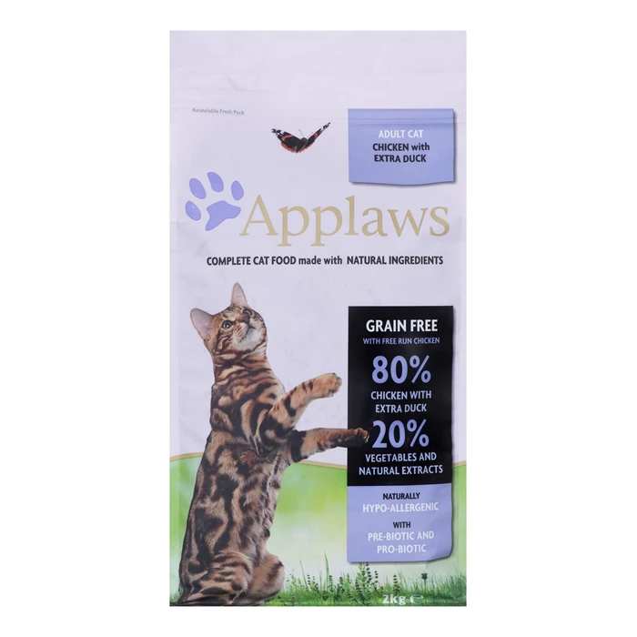 Ξηρά Τροφή Γάτας Applaws Cat Adult Chicken and Duck 2 kg