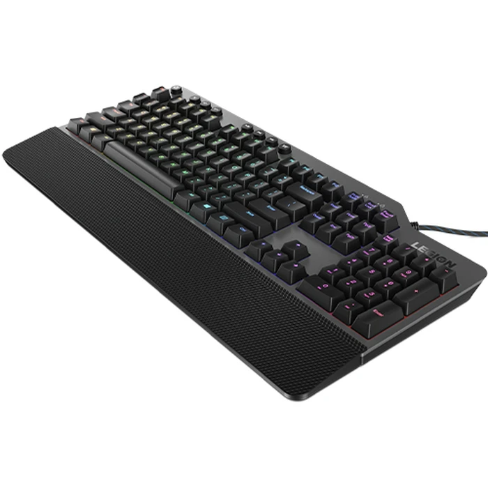 Gaming Πληκτρολόγιο Ενσύρματο Lenovo Legion K500 USB QWERTY US English Black, Grey