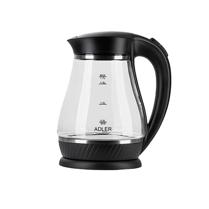 Βραστήρας Adler AD 1274 B 1.7 L Black,Transparent 2200 W