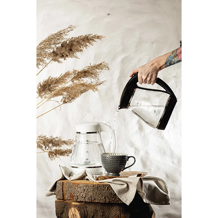 Βραστήρας Adler AD 1274 B 1.7 L Black,Transparent 2200 W