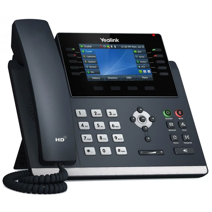 Τηλέφωνο VoIP Yealink SIP-T46U IP Grey LCD Wi-Fi