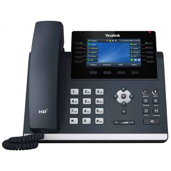 Τηλέφωνο VoIP Yealink SIP-T46U IP Grey LCD Wi-Fi