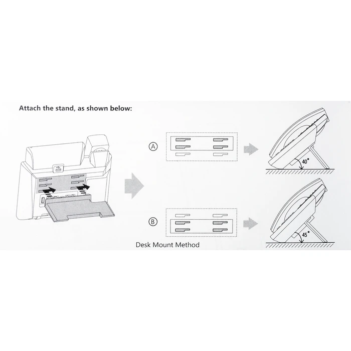 Τηλέφωνο VoIP Yealink SIP-T43U IP Grey LCD Wi-Fi