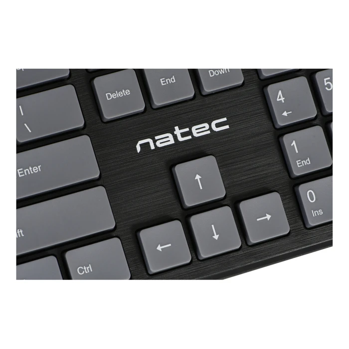Πληκτρολόγιο Ενσύρματο Natec Discus 2 USB US Slim