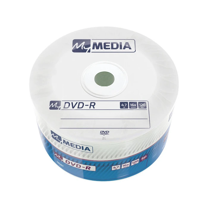 DVD-R Verbatim My Media Matt Silver 50 Pack Wrap Spindle
