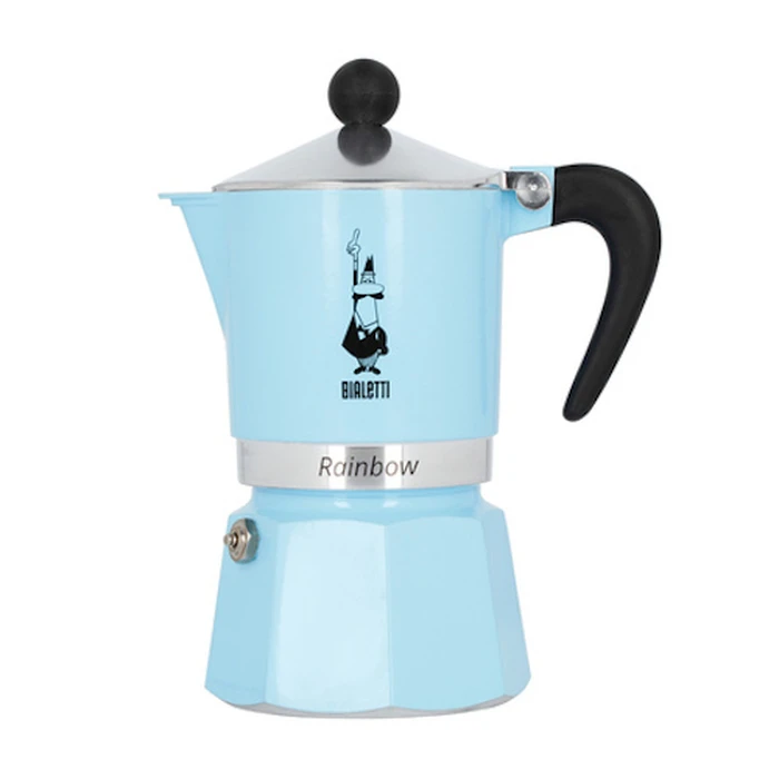 Μπρίκι Espresso Bialetti Rainbow 3tz blue
