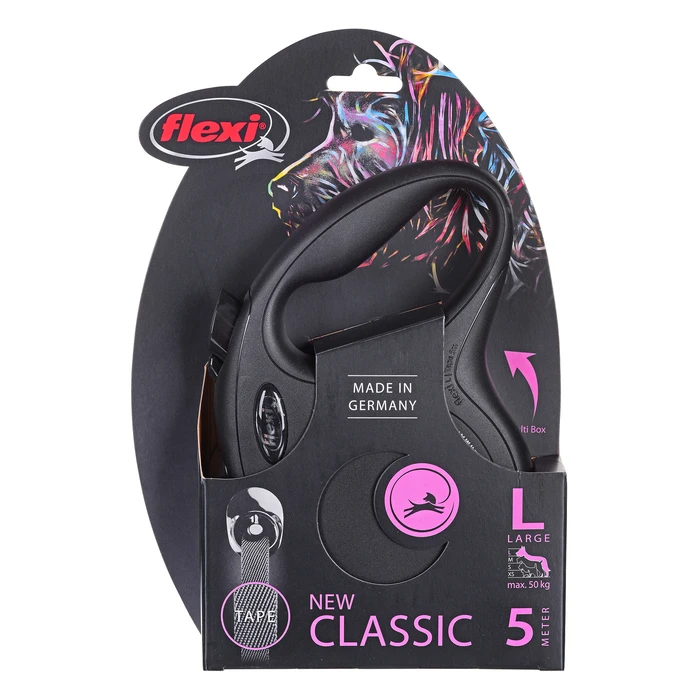 Λουράκι Σκύλου Flexi New Classic Retractable lead 5 m