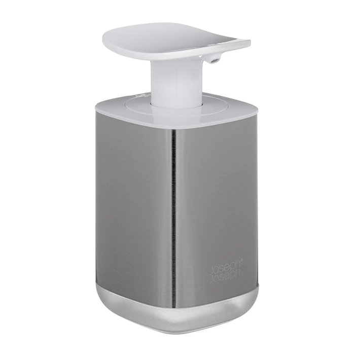 Soap Dispenser Κουζίνας Joseph Joseph Presto Steel 0.35 L Stainless steel, White