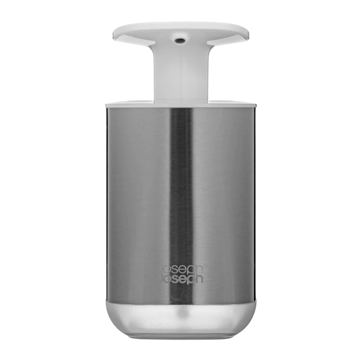 Soap Dispenser Κουζίνας Joseph Joseph Presto Steel 0.35 L Stainless steel, White