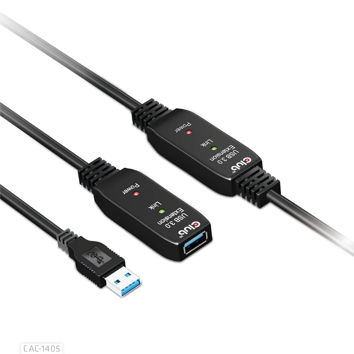 Καλώδιο USB Club 3D USB 3.2 Gen1 Active Repeater 10m / 32.8ft M/F 28AWG