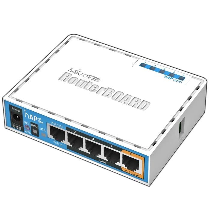Access Point Mikrotik HAP ac lite 500 Mbit/s White (PoE)