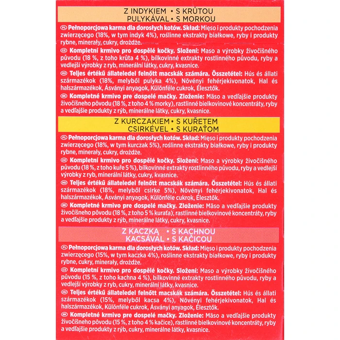 Υγρή Τροφή Γάτας GOURMET Mon Petit Fish Mix 6 x 50 g