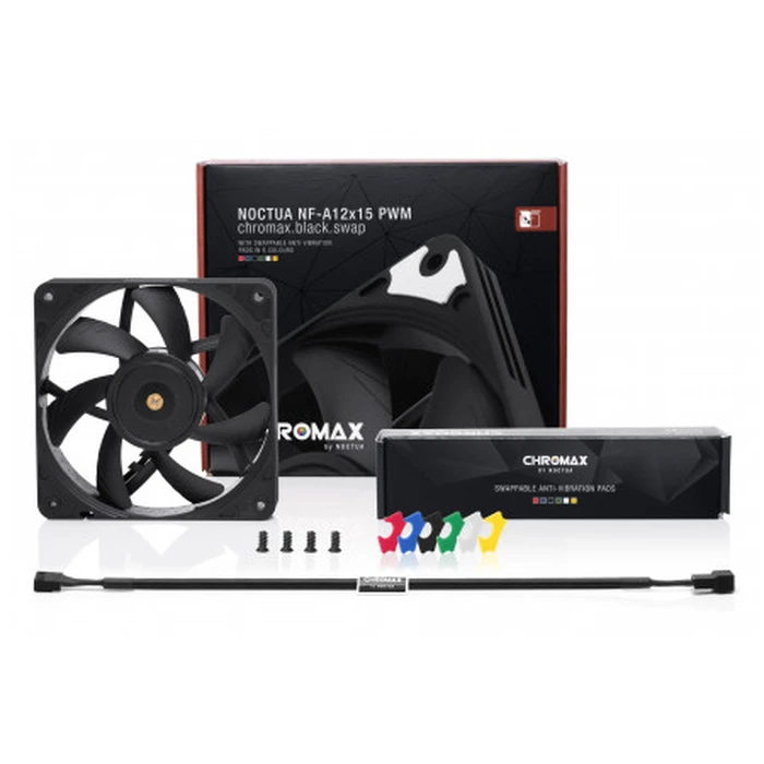 Case Fan 12cm Noctua NF-A12X15 PWM CH.BK.S Black