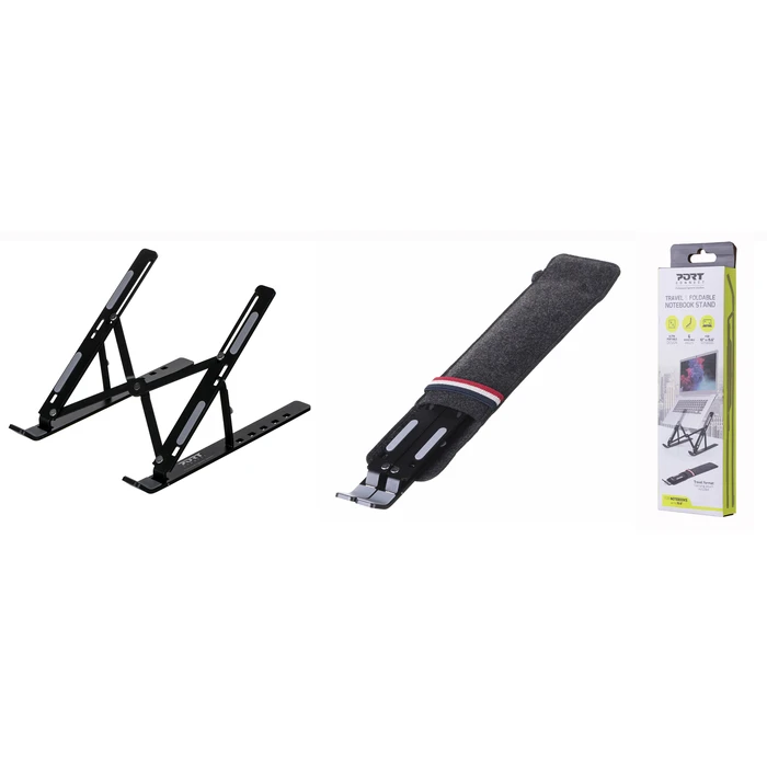 Βάση Laptop Port Designs 901107 39.6 cm (15.6") Black