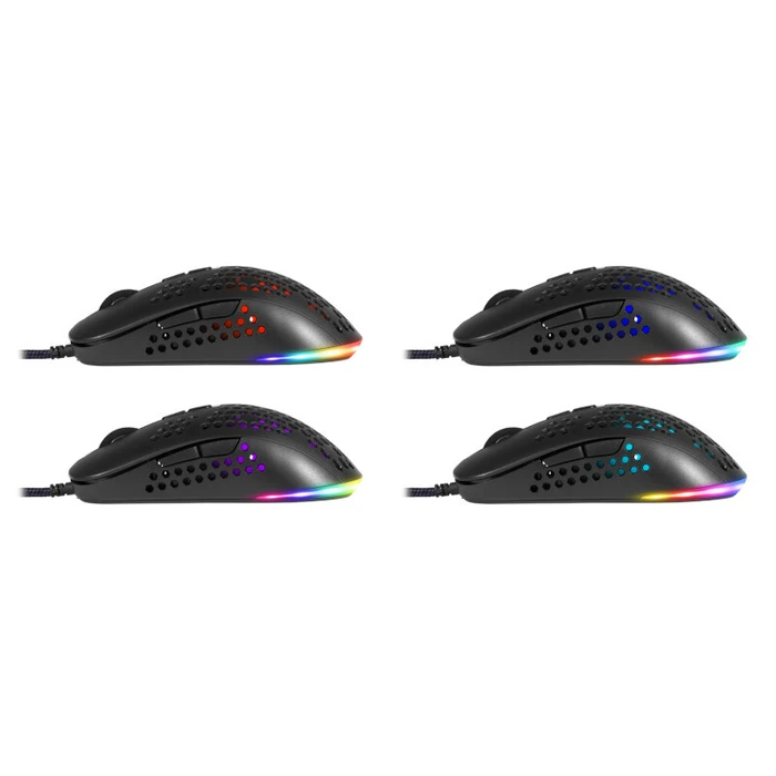 Ποντίκι Ενσύρματο Gaming, optic, Defender GM-620L SHEPARD 12800dpi 7P RGB