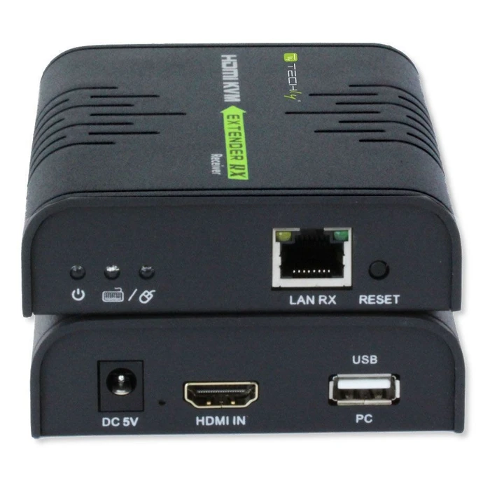 KVM Extender Techly IDATA HDMI-KVM2 Transmitter & receiver
