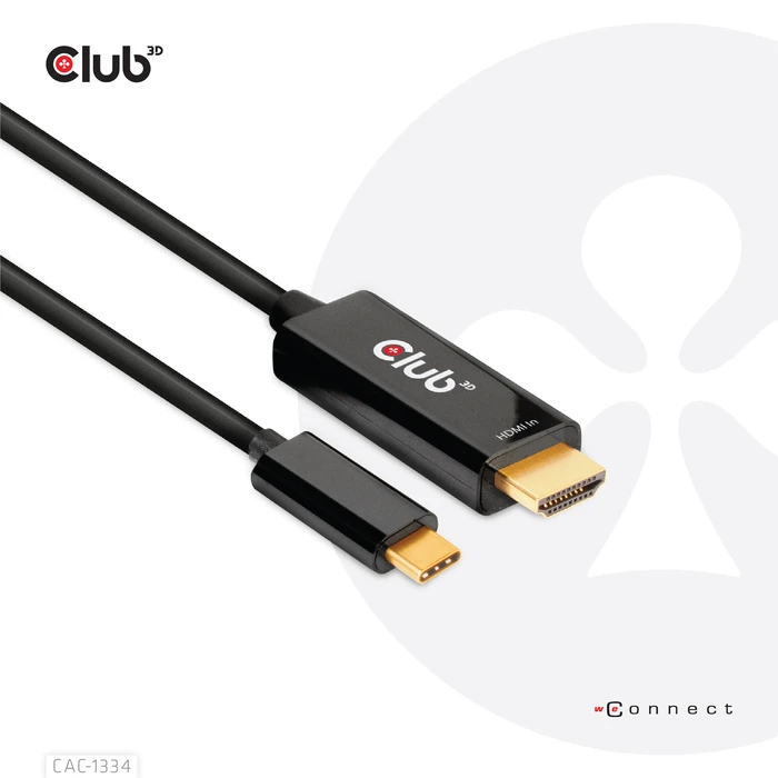 Καλώδιο HDMI Club 3D to USB Type-C 4K60Hz Active M/M 1.8m/6 ft