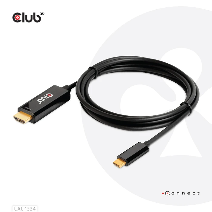Καλώδιο HDMI Club 3D to USB Type-C 4K60Hz Active M/M 1.8m/6 ft