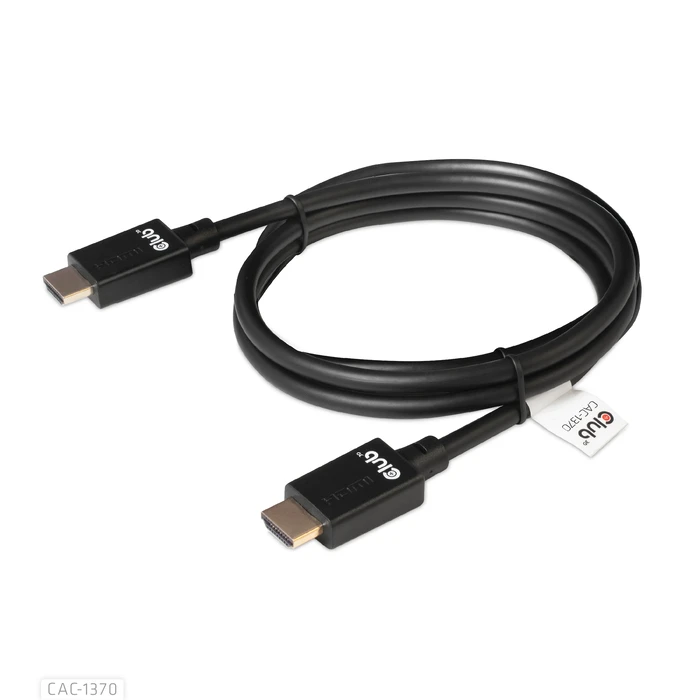 Καλώδιο HDMI Club 3D Ultra High Speed 4K120Hz, 8K60Hz Certified 48Gbps M/M 1.5 m/4.92 ft