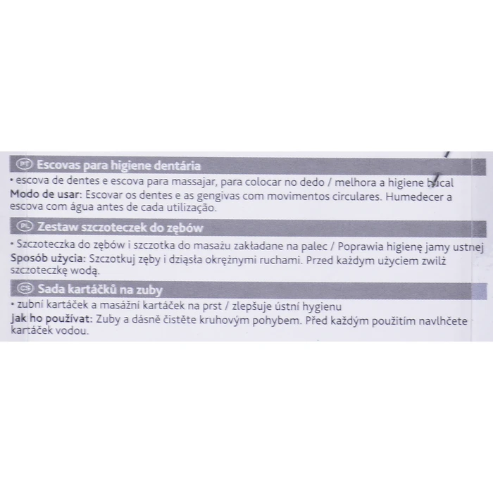 Οδοντόβουρτσα Σκύλου Trixie 2 pieces 2550