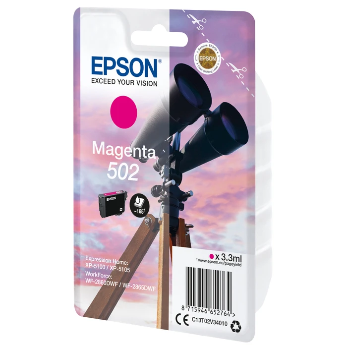 Μελάνι Epson Singlepack Magenta 502 Ink