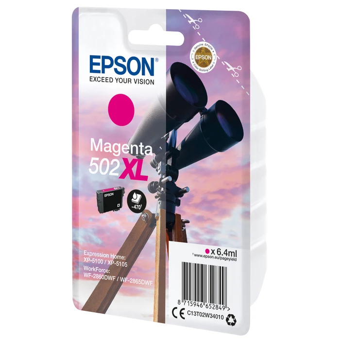 Μελάνι Epson Singlepack Magenta 502XL Ink