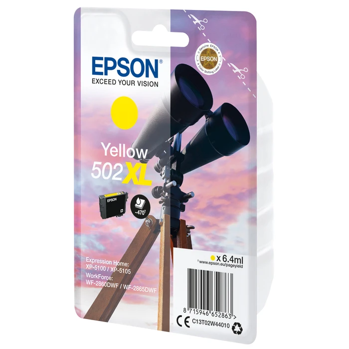 Μελάνι Epson Singlepack Yellow 502XL Ink