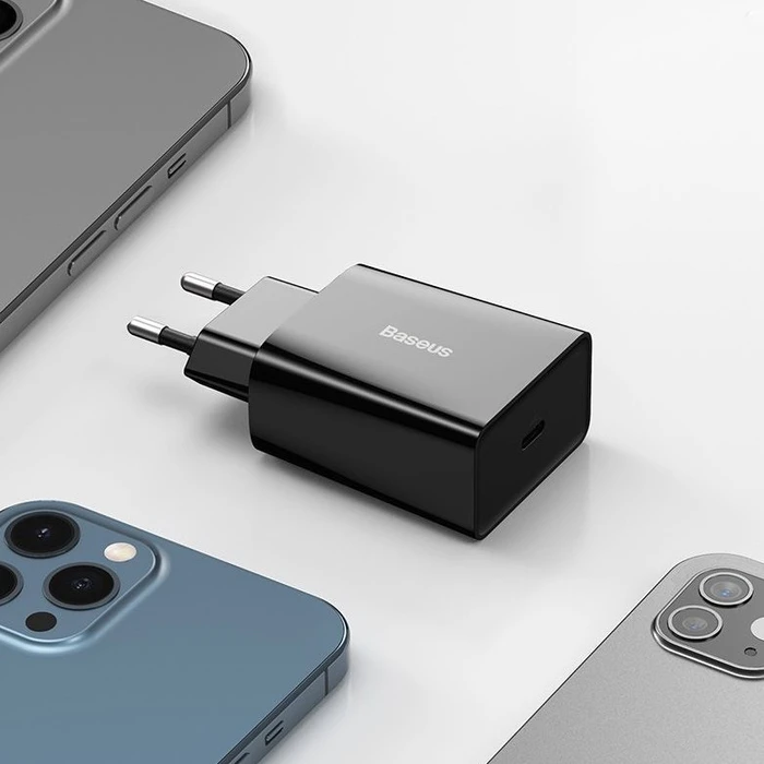 Φορτιστής Πρίζας Baseus Speed Mini Black Indoor