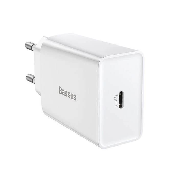 Φορτιστής Πρίζας Baseus Speed Mini White Indoor