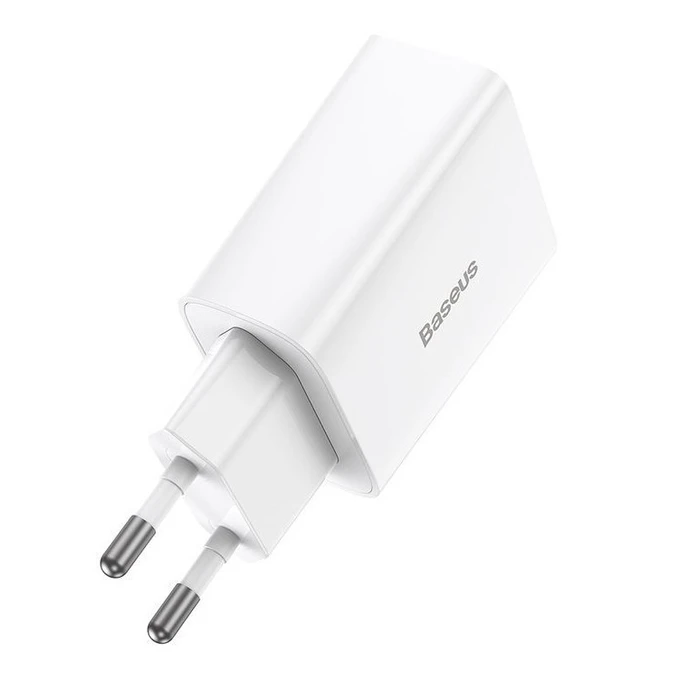 Φορτιστής Πρίζας Baseus Speed Mini White Indoor