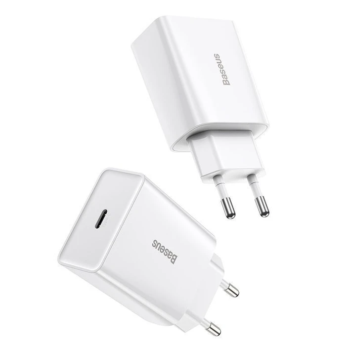 Φορτιστής Πρίζας Baseus Speed Mini White Indoor