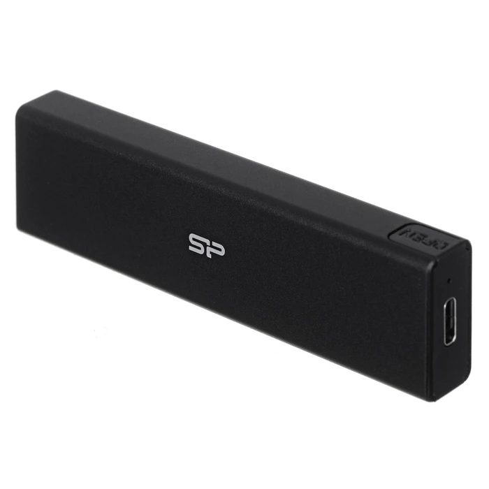 Θήκη για Σκληρό Δίσκο M.2 Silicon Power PD60 USB-C NVMe SSD (SP000HSPSDPD60CK) Black