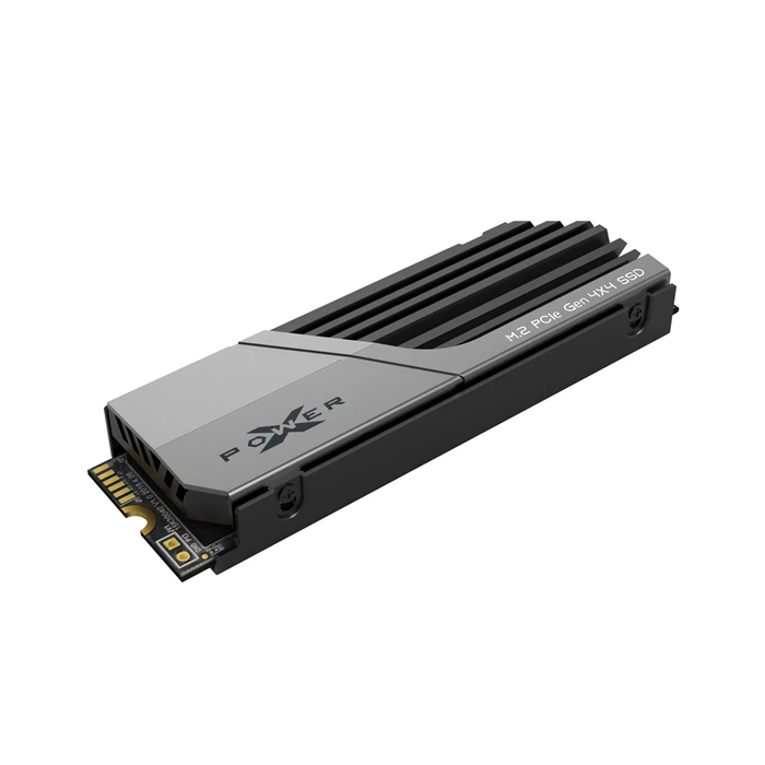 Σκληρός Δίσκος M.2 SSD 1TB Silicon Power PCIe Gen 4x4 XS70 2280 NVMe 1.4 (SP01KGBP44XS7005) Black, Grey