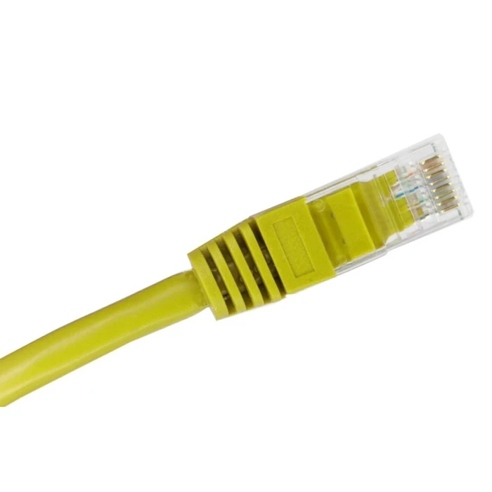 Καλώδιο Δικτύου Alantec KKU5CZA1 Yellow 0.25 m Cat5e U/UTP (UTP)