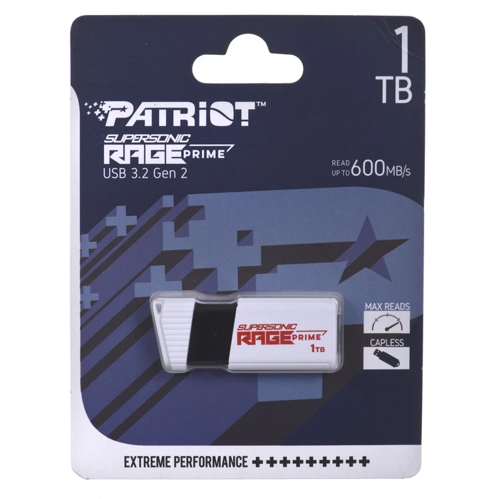 USB Flash 1TB Patriot Rage Prime 600 MB/S 3.2 8K IOPS