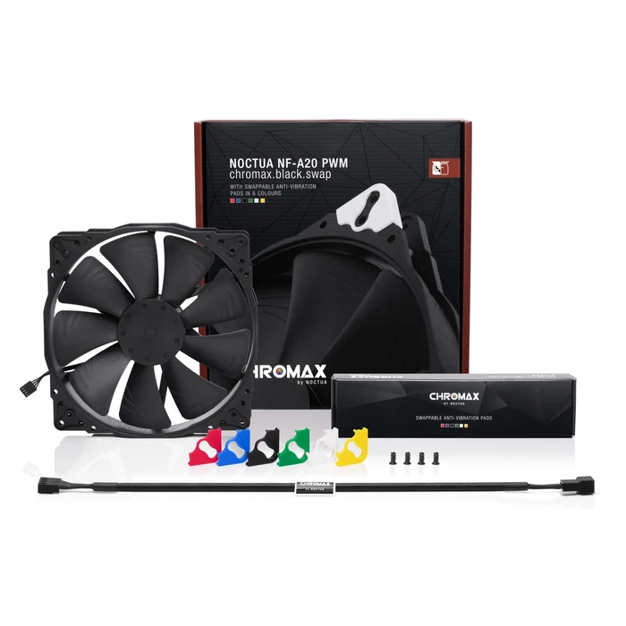 Case Fan 20cm Noctua NF-A20 PWM CH.BK.S Black