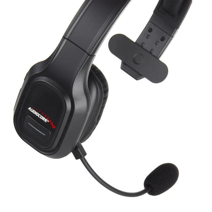 Multimedia Headsets Audiocore 74452 Noise Reuction Microphone Call CenterGoogle Siri Office Wireless