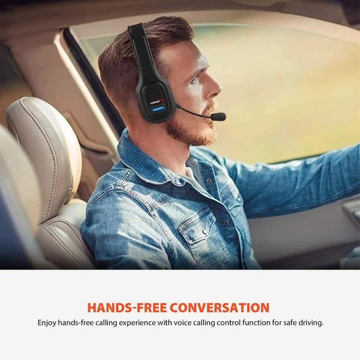 Multimedia Headsets Audiocore 74452 Noise Reuction Microphone Call CenterGoogle Siri Office Wireless