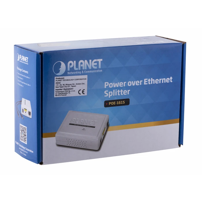 PoE Adapter Planet POE-161S White (PoE)