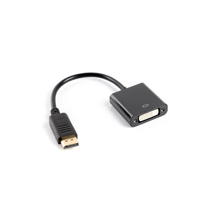 Αντάπτορας DisplayPort Lanberg AD-0007-BK 0.1 m to DVI-D Black