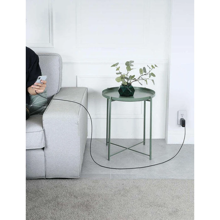 Καλώδιο Lightning Aukey CB-CL03 Quick Charge USB C-Lightning 2m Black