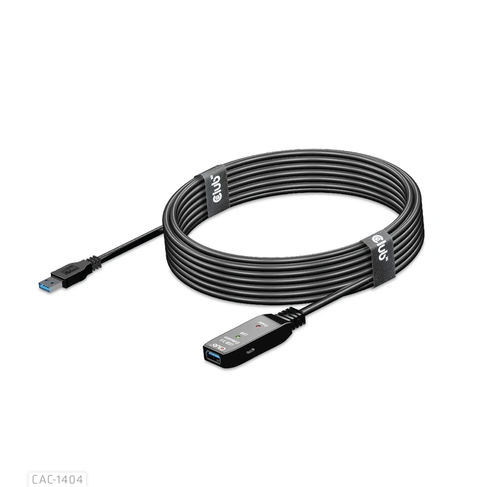 Καλώδιo USB Club 3D USB 3.2 Gen1 Active Repeater 5m/ 16.4 ft M/F 28AWG