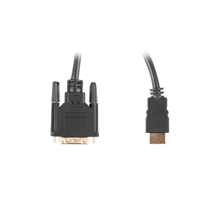 Καλώδιο HDMI Lanberg CA-HDDV-20CU-0018-BK 1.8 m Type A (Standard) DVI-D Black