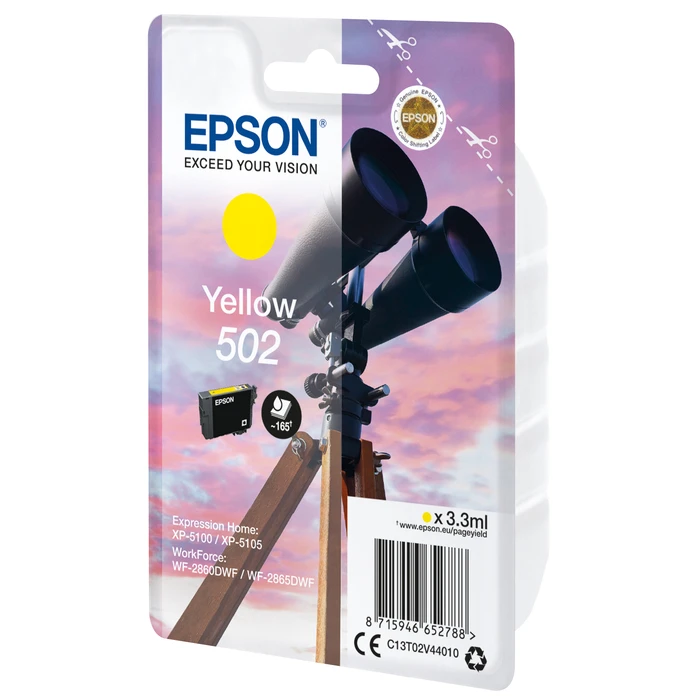 Μελάνι Epson Singlepack Yellow 502 Ink