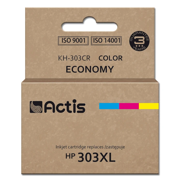 Μελάνι Συμβατό Actis KH-303CR for HP 303XL T6N03AE; Premium; 18ml; 415 pages; colour