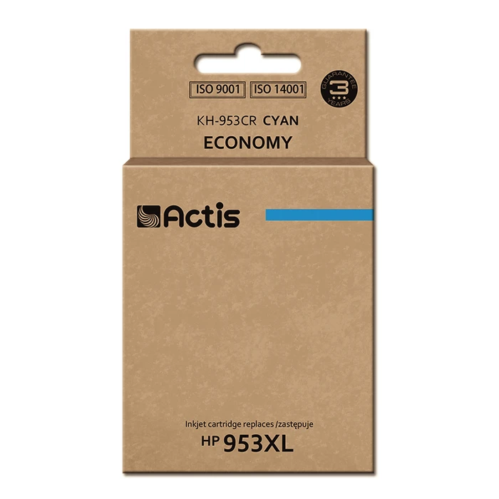 Μελάνι Συμβατό Actis KH-953CR for HP 953XL F6U16AE Premium; 25 ml; cyan - Neuer Chip