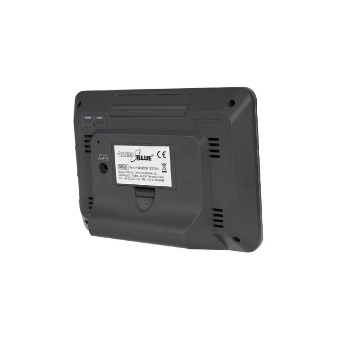 Μετεωρολογικός Σταθμός Greenblue 46004 Black Battery