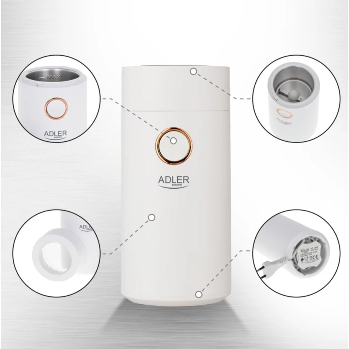 Μύλος Αλεσης Καφέ Adler AD 4446wg