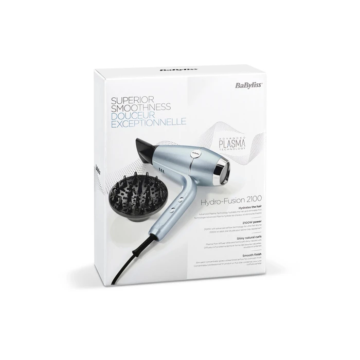 Πιστολάκι Μαλλιών BaByliss Hyrdo-Fusion Hydro Fusion 2100 W Metallic